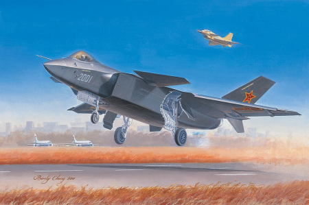 1/72 Chinese J20 Fighter