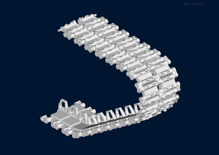 1/35 Track links for 2S19 self-propelled Howitzer