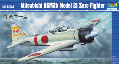 1/24 Mitsubishi A6M2b Model 2