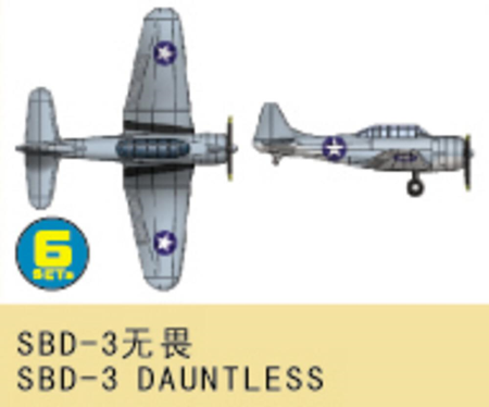 1/700 Douglas SBD-3 Dauntless