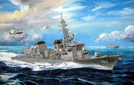 1/350 JMSDF Murasame Destroyer