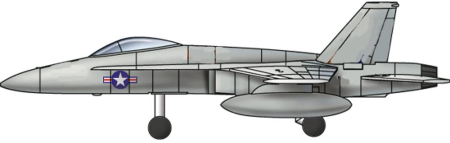 1/350 6 x F/A-18C Hornet