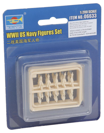 1/200 WWII US Navy Figure Set