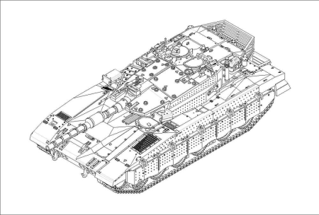 1/72 Isareli Merkava Mk.III Baz MBT