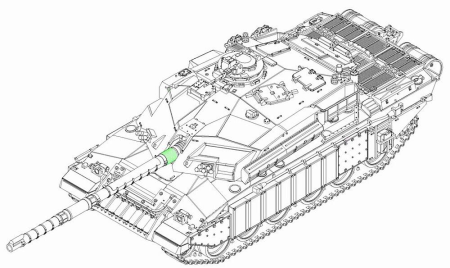 1/72 British Challenger 1 MBT Desert Version