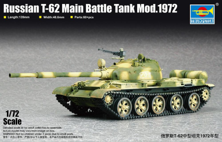 1/72 T-62, Modell 1972