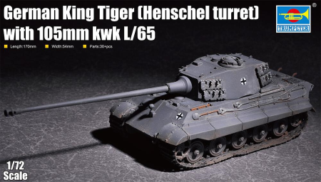 1/72 Königstiger (Henschel-Tu