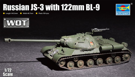 1/72 JS-3 mit 122mm BL9
