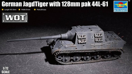 1/72 Jagdtiger mit 128mm pal