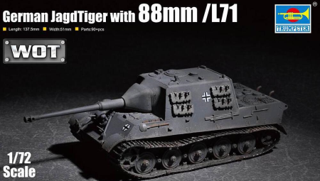 1/72 Jagdtiger with 88mm /L71