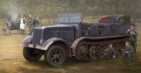 1/35 Sd.Kfz. 8 (DB9), Halftrack-tractor