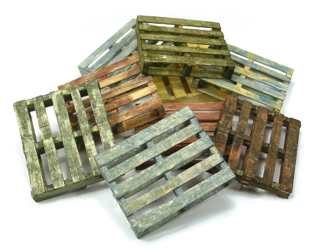 1/35 Holzpaletten, 4 St&#252;ck