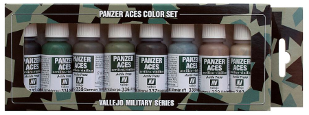 Farb-Set, Panzer - Uniformen