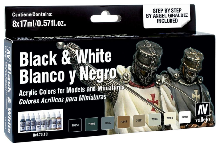 Colour Set Black &amp; White Set