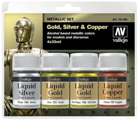 Colour Set Liquid Gold Set 4