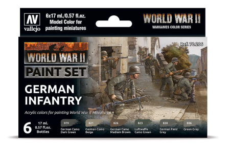 Color-Set, German Infantry, WWII