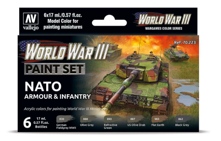 Color-Set, NATO Armour and Infantry, WWIII