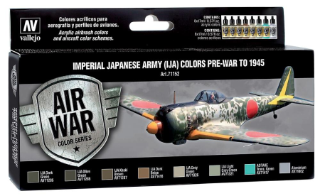 Colour Set, Japanese Air Force IJA, Set 1