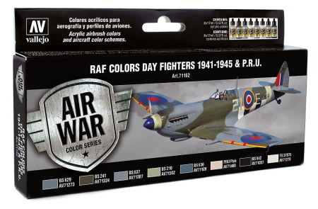 Farb-Set, RAF Tagjäger WWII,