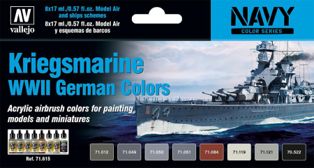 Farb-Set, Kriegsmarine WWII