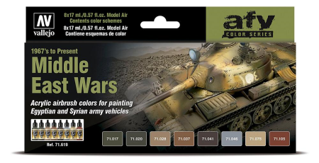 Color Set, Middle East Wars (1967&#39;s to present)