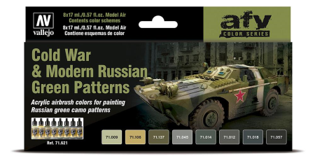 Color Set, Cold War &amp; Modern Russian Green