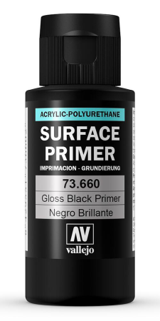 Gloss Black Primer, 60 ml