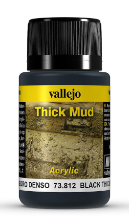 Mud, black, 40 ml