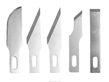 5 Klingen f&#252;r Messer Nr. 1