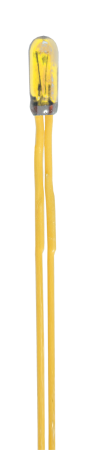 Gluehlampen gelb 2,3 mm, 2 St