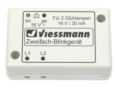 N Zweifach-Blinkgeraet, blau
