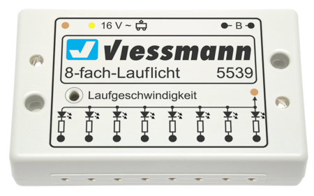 8-fach-Lauflicht