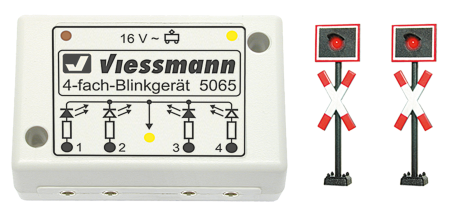 N Andreaskreuze,2 St.+Blinkel