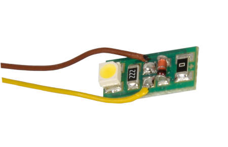 Hausbel.1 LED weis, 10 Stk