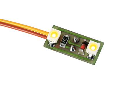 H0 Hausbeleuchtung 2 LED gelb