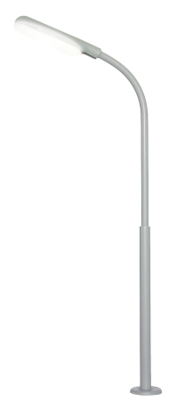 H0 Peitschenleuchte, LED wei&#223;
