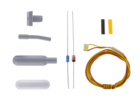 H0 Bausatz Industrieleuchte