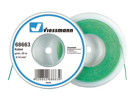 Kabel 25 m, 0,14 mm&#178;, gruen