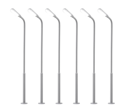 TT Peitschenl., LED wei&#223; 5+1