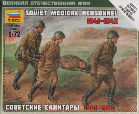 1/72    Soviet Medical Personnel 1941-42