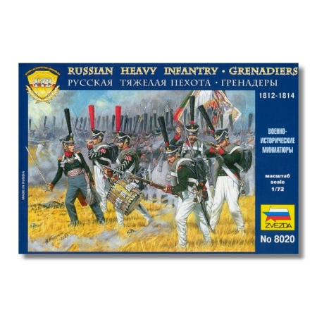 1/72    Russian Infantry Grenadiers 1812 - 1814