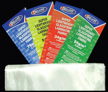 Glasfasergewebe Fibreglass Cloth 34g - 1m2