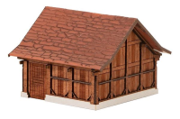 H0 Toilettenhaus Lavin Lasercut