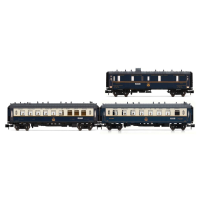 N CIWL 3-teil. Set Edelweiss Pullman Express DD3, VP Fleche d&amp;#39;Or+ VPC &amp;#201;toile du Nord, Ep. II