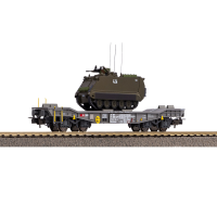 H0 SBB Panzertransportwagen mit Sch&amp;#252;tzenpanzer Ep.V