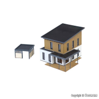 H0 Kubushaus Saskia mit Carport