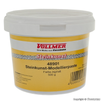 Steinkunst, Modellierpaste Asphalt
