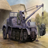 1/35 Schw. Zugkraftwagen 18t mit 6 t Bilstein Kran