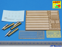 1/16 8,8 cm Tiger I high-explosive Ammo with box