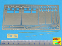 1/16 Rear fenders for Tiger I Ausf.E-(Late version)